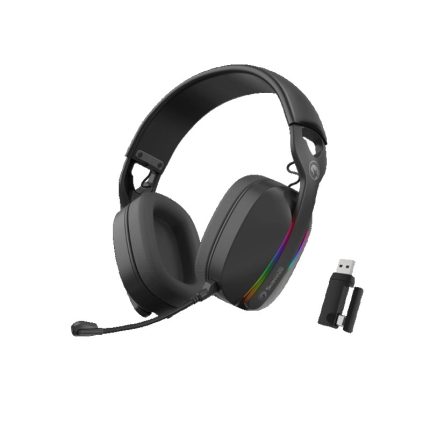 Slušalice Marvo HG9086W-BK PULZ 70W wireless gaming BEZICNE
