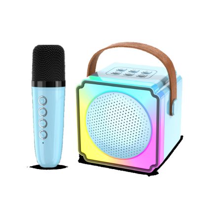 ZVUČNIK GIGATECH RIO KARAOKE S WIRELESS MIKR.DJEČ,PLAVI