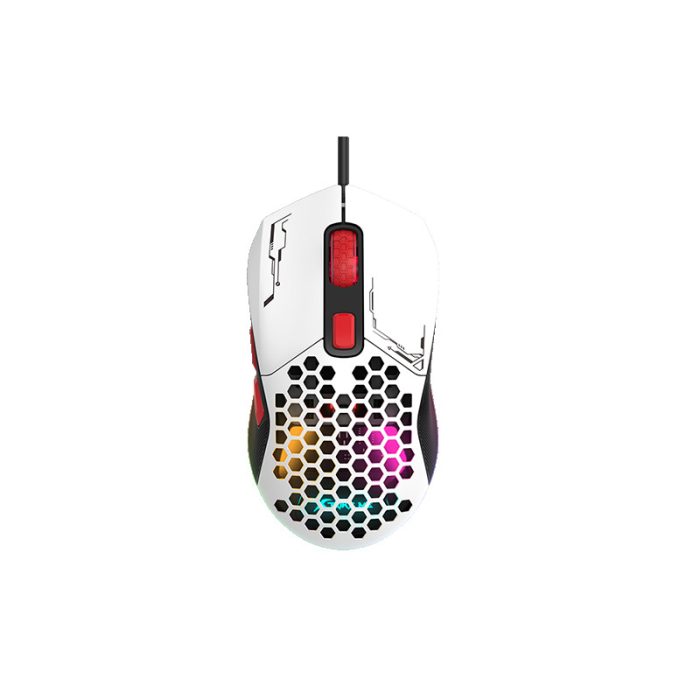Miš X-trike me GM-316W gaming dva poklopca Led Rgb - Image 1