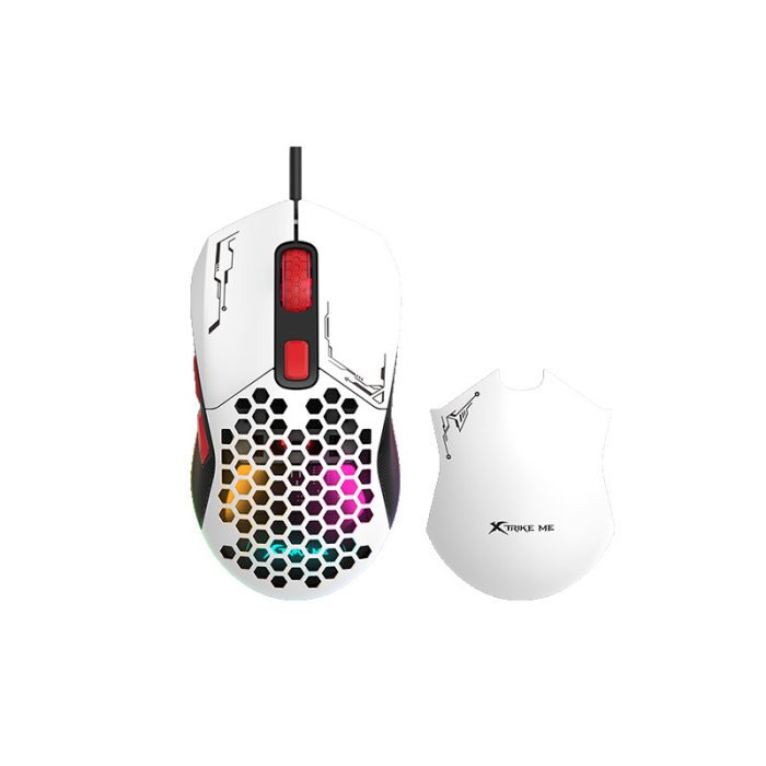 Miš X-trike me GM-316W gaming dva poklopca Led Rgb - Image 2
