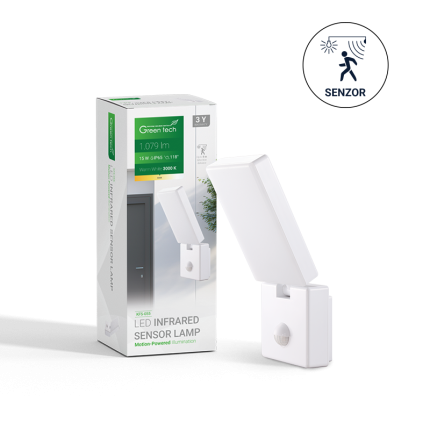 GREEN TECH - LED zidna svijetiljka sa senzorom KFS-055