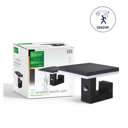 GREEN TECH - LED zidna svijetiljka sa senzorom KFS-070