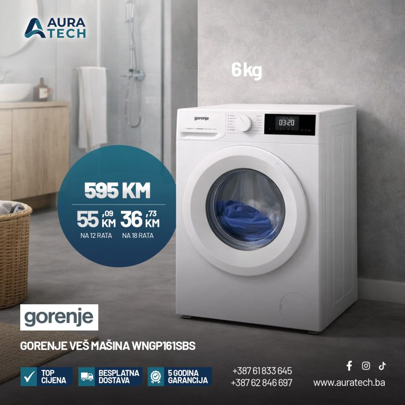 GORENJE VEŠ MAŠINA WNGP161SBS