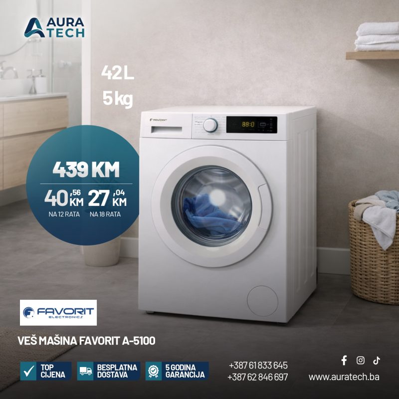 VEŠ MAŠINA FAVORIT A-5100