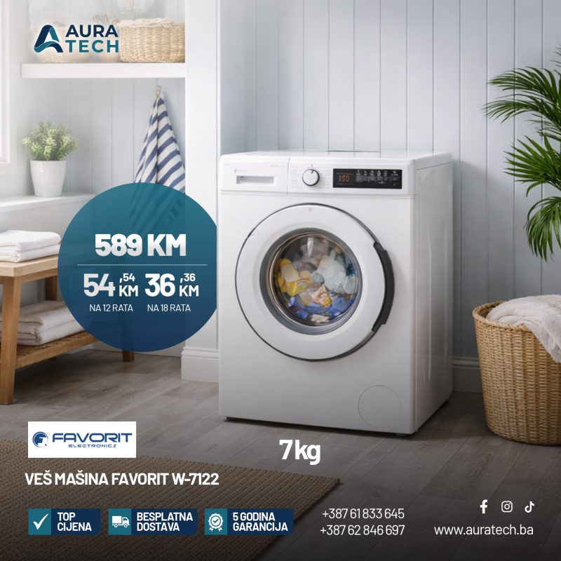 VEŠ MAŠINA FAVORIT W-7122
