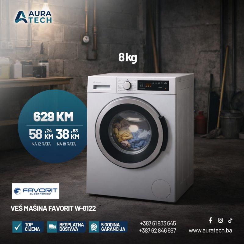 VEŠ MAŠINA FAVORIT W-8122