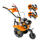 DETOOLZ DZ-M12-S001-G02 Benzinski Motokultivator 212 cm³ | 8 HP