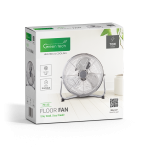GREEN TECH FE-35 Podni Ventilator 14" 70 W – Bakreni Motor, Krom - Slika 7